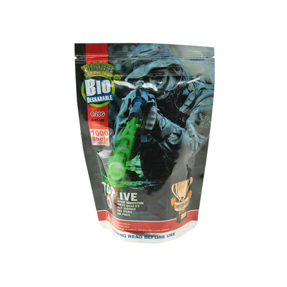 G&G Bio Tracer 0.20 Green Zak 1000 st