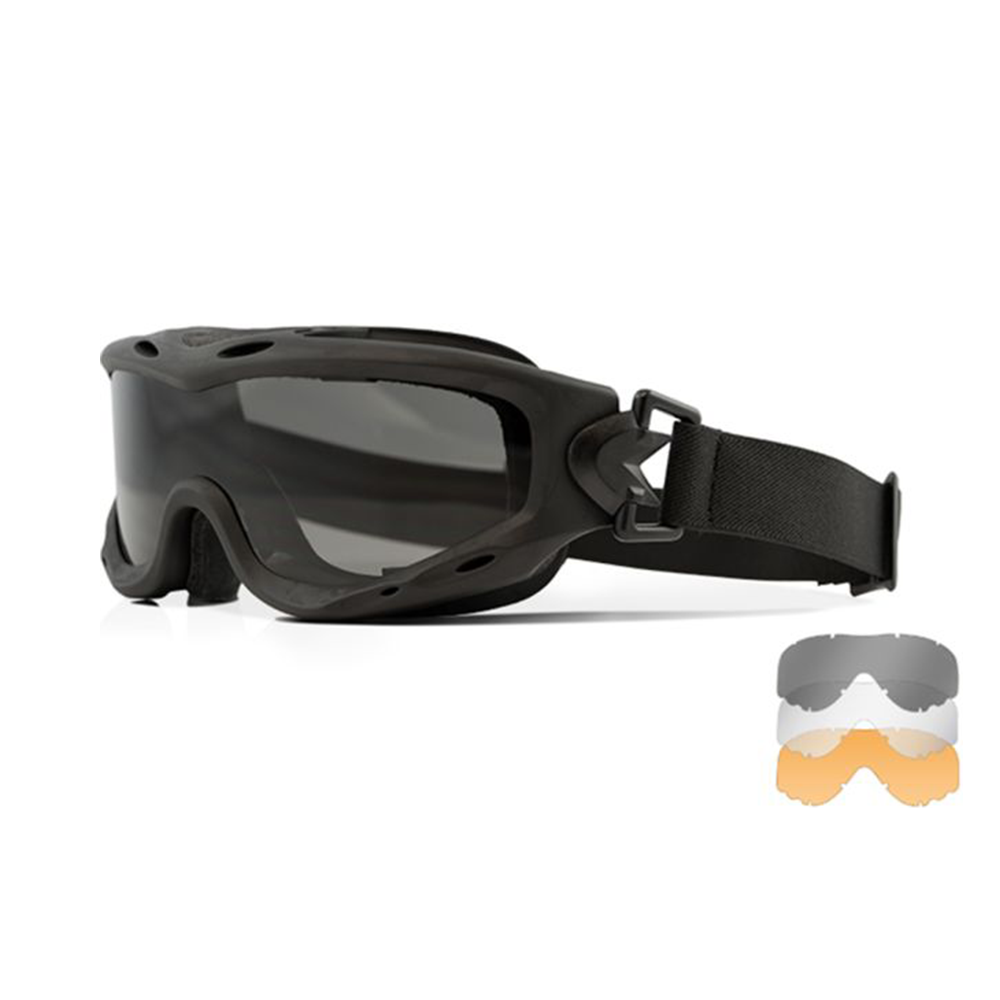 Wiley X Spear Smoke/Clear/Rust Bril