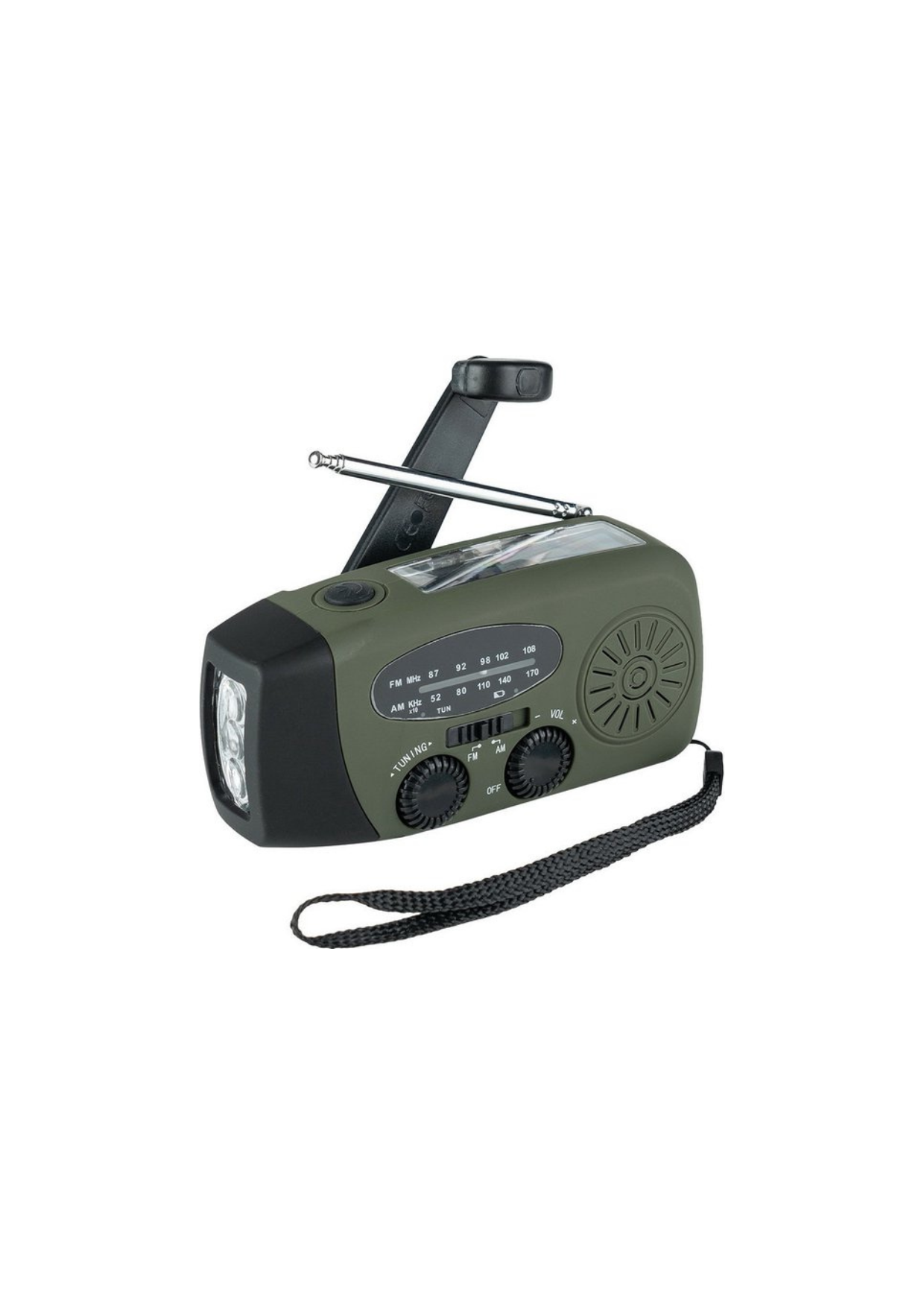 Emergency Solar Cranck Radio