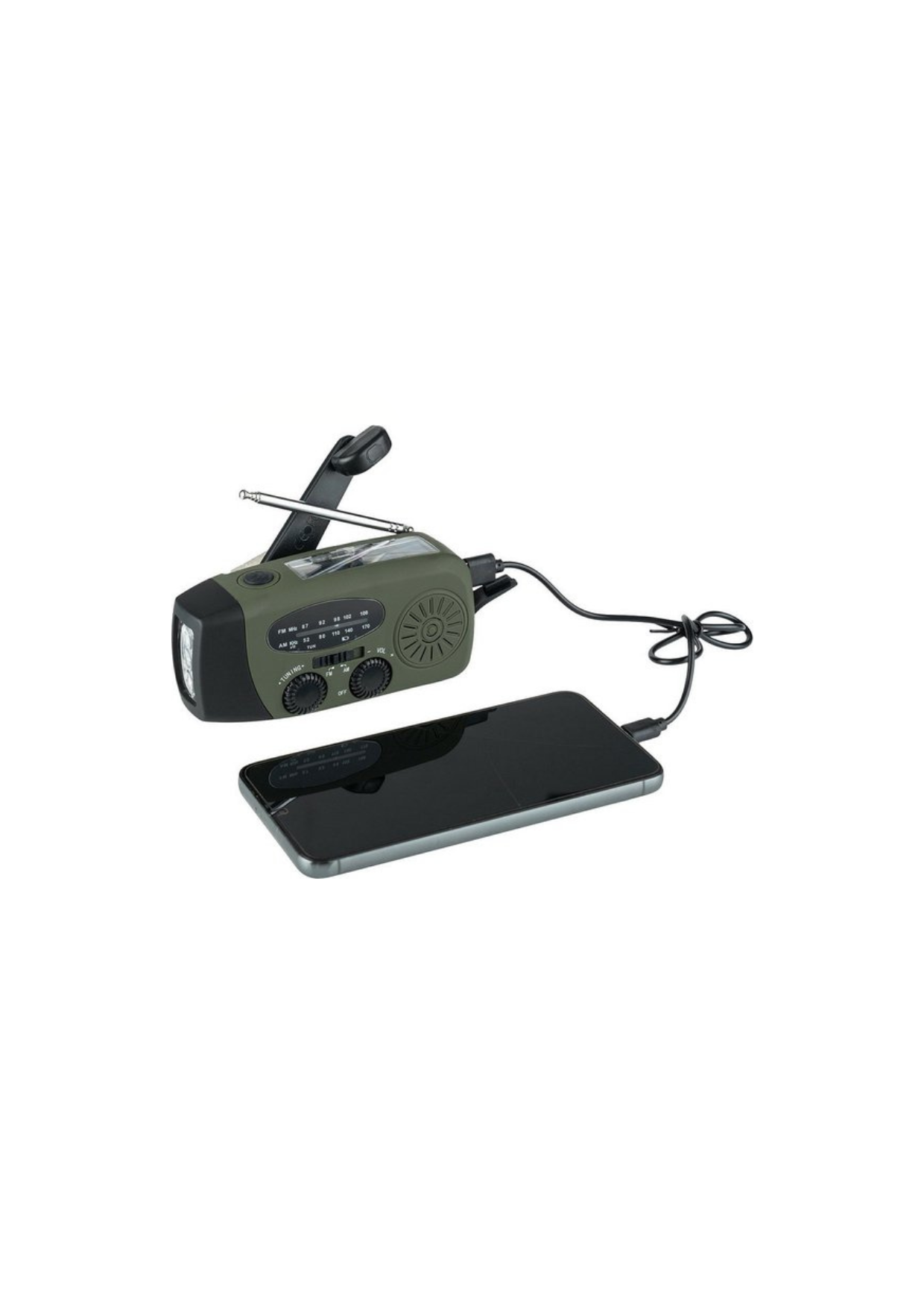 Emergency Solar Cranck Radio - Afbeelding 4
