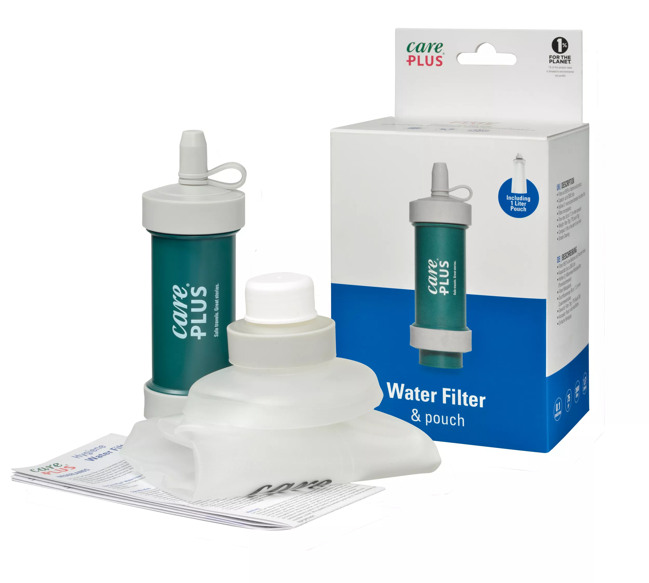 Care Plus Waterfilter Jungle Green - Afbeelding 2