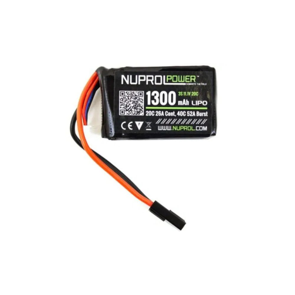 Nuprol LiPo 11.1v 1300mAh Peq Micro Batterij