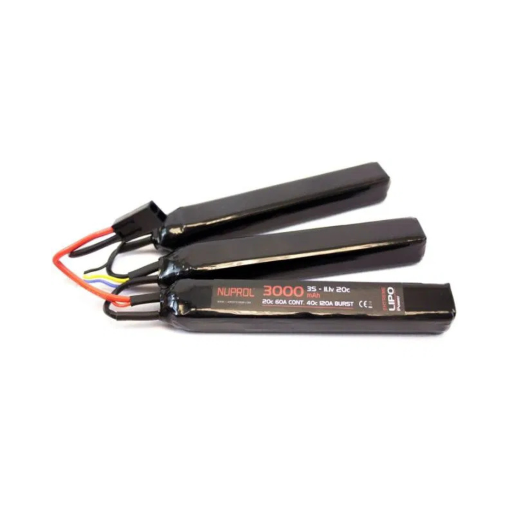 Nuprol LiPo 11.1v 3000mAh Nunchuck Batterij