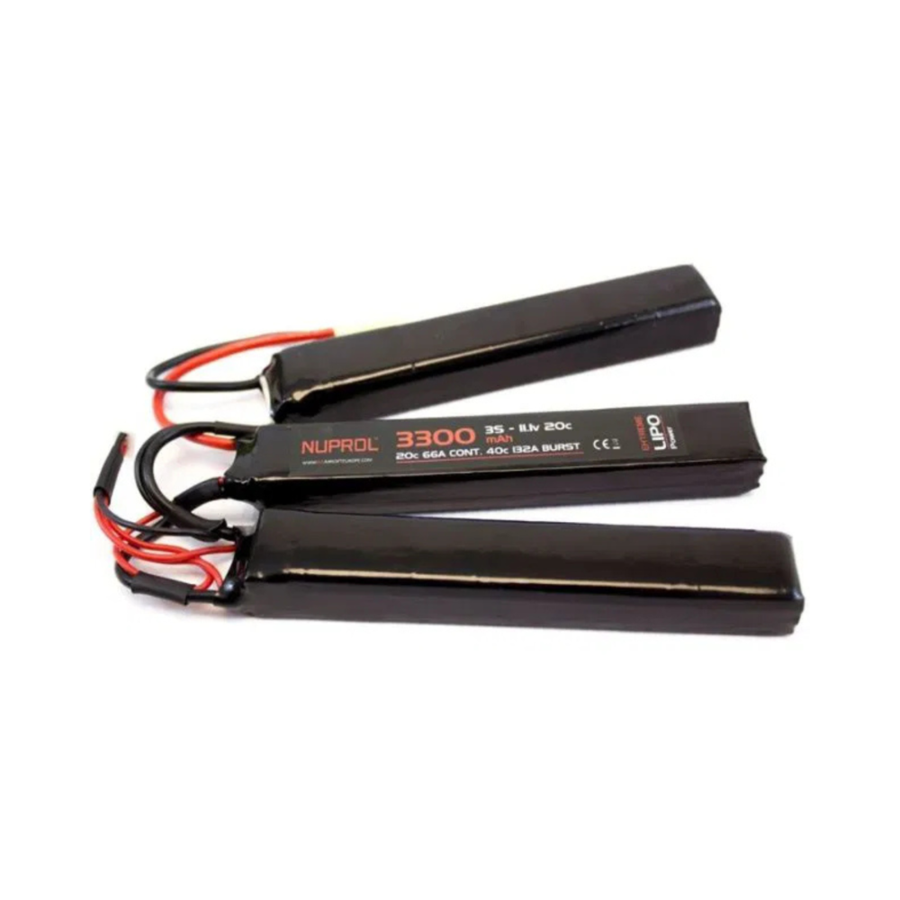 Nuprol LiPo 11.1v 3300mAh Nunchuck Batterij