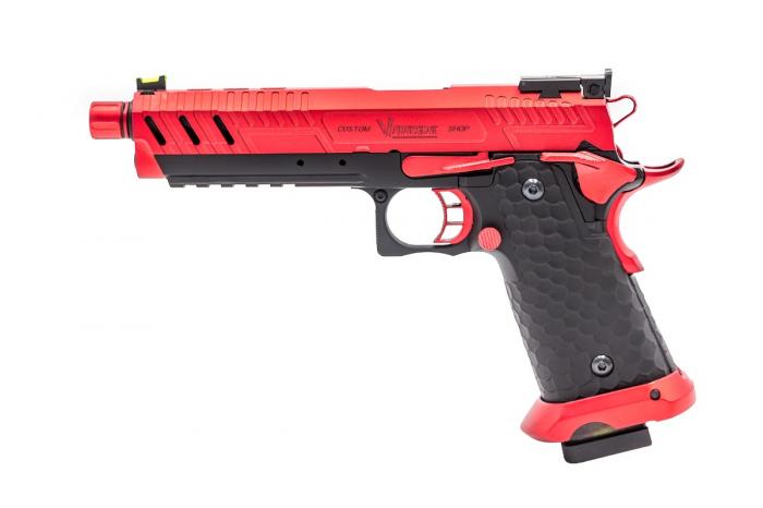 Vorsk GBB Hi-Capa CS Vengeance Two Tone Red - Afbeelding 2