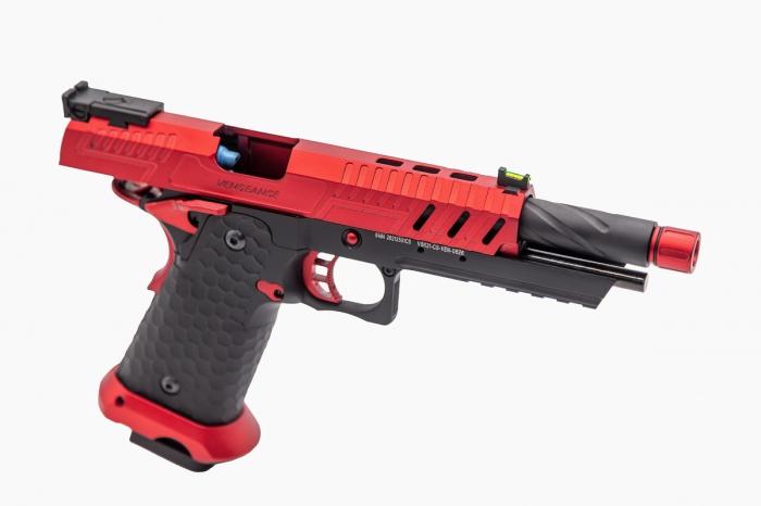 Vorsk GBB Hi-Capa CS Vengeance Two Tone Red - Afbeelding 4