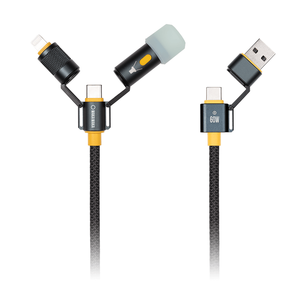 WakaWaka Multiplug USB Kabel Connect
