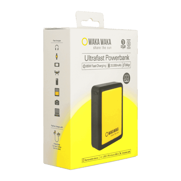 WakaWaka Powerbank Ultrasnel 20 - Afbeelding 10
