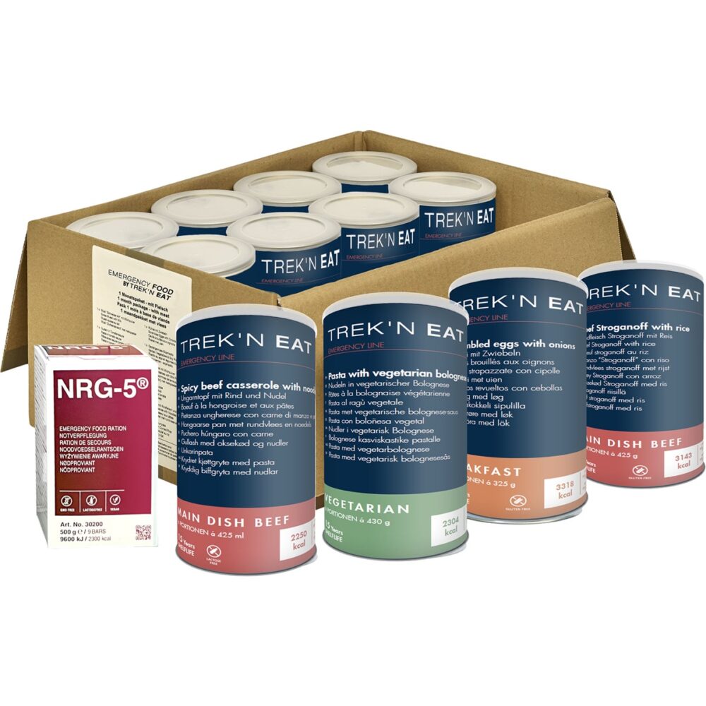 Trek’n Eat Emergency Food 1 Month Package