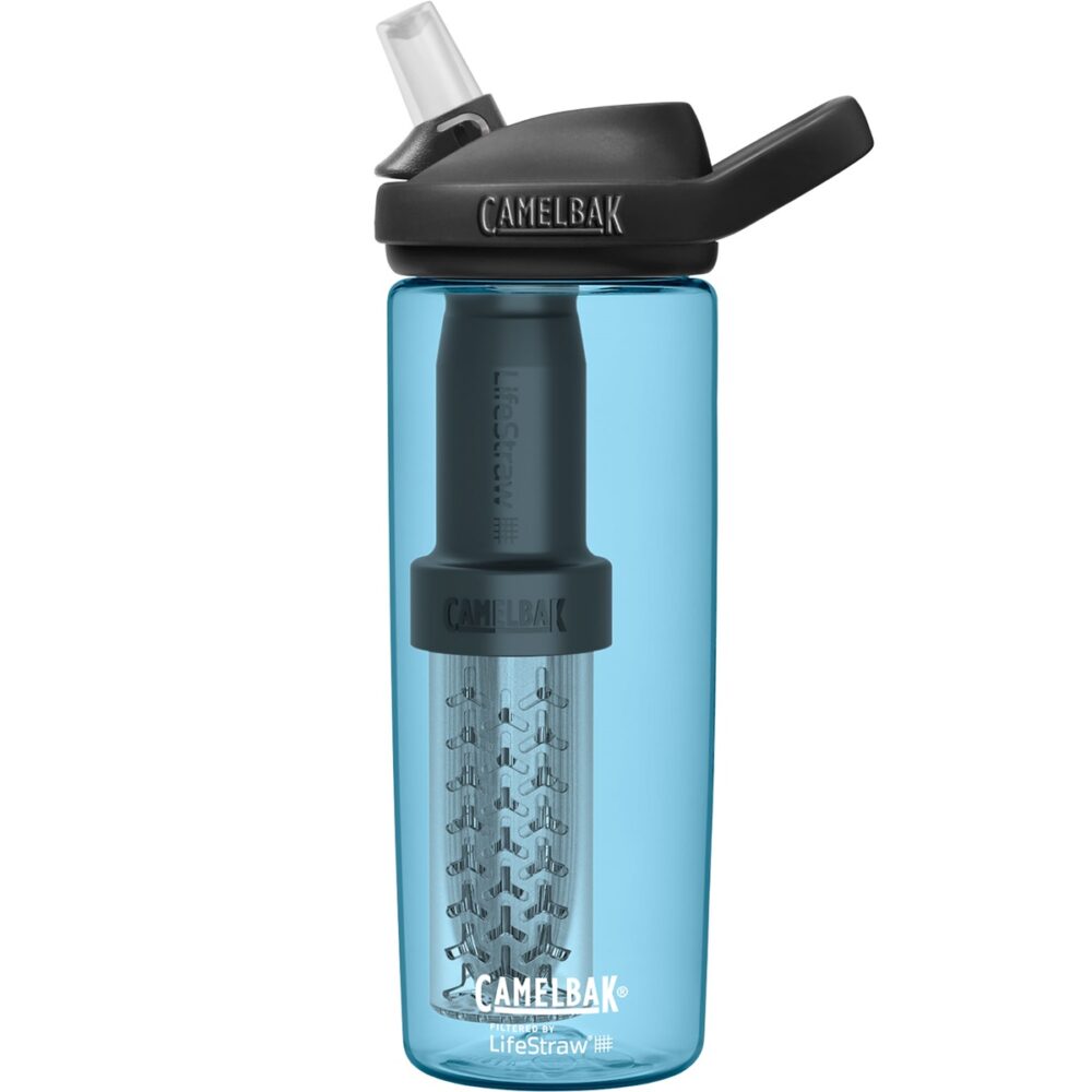 CamelBak Eddy+0,6L Waterfilterfles met LifeStraw True Blue