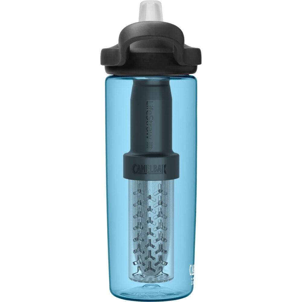 CamelBak Eddy+0,6L Waterfilterfles met LifeStraw True Blue - Afbeelding 4