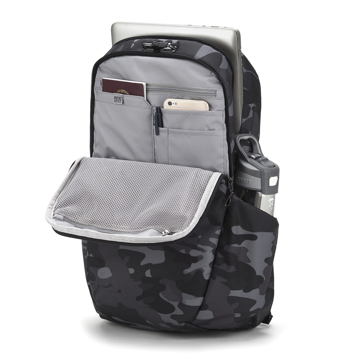 Pacsafe Vibe 25 Backpack Camo - Afbeelding 6